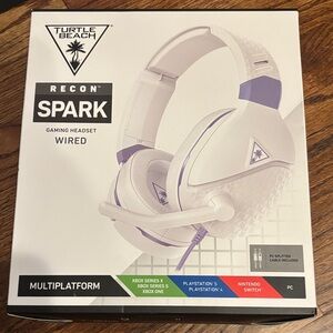 Turtle Beach Recon Spark Wired Gaming Headset - White